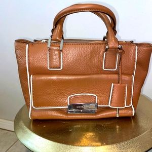 Coach Brown leather crossbody